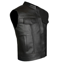 Men Leather Vest